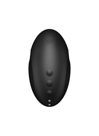 Stimulateur clitoridien par air pulsé et vibration noir USB Vulva Lover 3 Satisfyer - CC597827